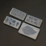 Goldfish Leaf Snowflake Rabbit Pendant Resin Mold Moon Star Sun Fillings