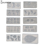 10 Styles Goldfish Leaf Rabbit Resin Mold