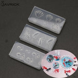 10 Styles Goldfish Leaf Rabbit Resin Mold