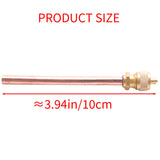AC Refrigeration Valve 1/4 x 1/4 OD x 4 inch Core