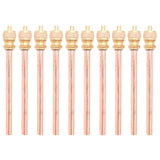AC Refrigeration Valve 1/4 x 1/4 OD x 4 inch Core