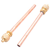 AC Refrigeration Valve 1/4 x 1/4 OD x 4 inch Core