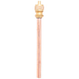AC Refrigeration Valve 1/4 x 1/4 OD x 4 inch Core