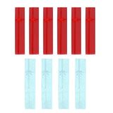 Set of 10 Long Rectangular Gift Boxes for Jewelry Necklaces