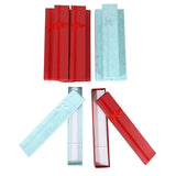 Set of 10 Long Rectangular Gift Boxes for Jewelry Necklaces