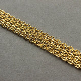 10 Yards Brass Necklace Chains for DIY Jewelry Making F712