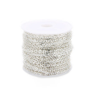 10 Yards Stainless Steel Chain Necklace Bulk Cable for DIY Jewelry Making