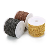 10 Yards Stainless Steel Chain Necklace Bulk Cable for DIY Jewelry Making