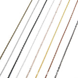 10 Yards Stainless Steel Chain Necklace Bulk Cable for DIY Jewelry Making