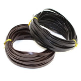 1mm Thin Cow Leather Cord for Bracelet Necklace Bags Accessories