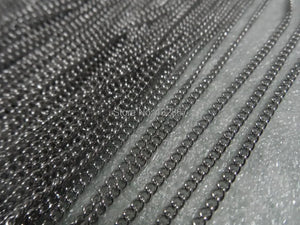 10m Thin 2mm Cowboy Chain Stainless Steel Jewelry Finding Chain