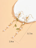 Flower Tassel Earrings Lot of 10 Pairs for Women