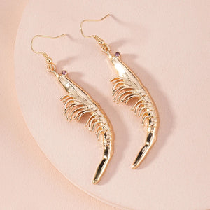10 Pair Women Lobster Prawns Earrings