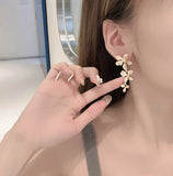 Metal Flower Earrings - Pack of 10 Pairs