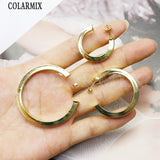 Geomrice Slim Hoop Earrings for Women 58017