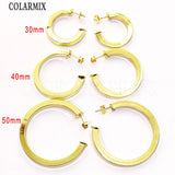 Geomrice Slim Hoop Earrings for Women 58017