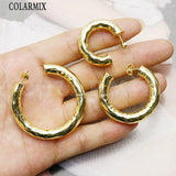 10 Pairs Round Hoop Earrings for Women