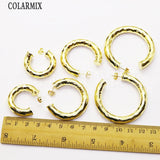 10 Pairs Round Hoop Earrings for Women