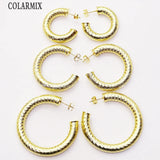 10 Pairs Round Hoop Earrings for Women