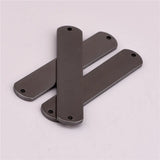 10 pcs 36 * 7mm Copper Sheet Necklace Pendant DIY Supplies