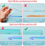 10 pcs Crochet Silicone Molds Resin Hooks Mould Knitting Needles Sewing Craft