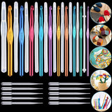 10 pcs Crochet Silicone Molds Resin Hooks Mould Knitting Needles Sewing Craft