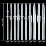 10 pcs Crochet Silicone Molds Resin Hooks Mould Knitting Needles Sewing Craft