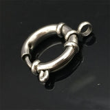 10 pcs Stainless Steel Spring Ring Clasps Silver Necklace Bracelet DIY