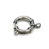 10 pcs Stainless Steel Spring Ring Clasps Silver Necklace Bracelet DIY