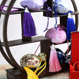 Embroidery Plum Chinese Style Brocade Jewelry Storage Bags