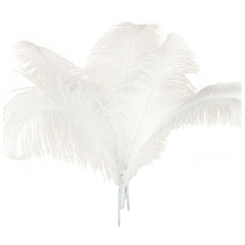 10 pcs Ostrich Feathers Wedding Party Decoration 45-50cm