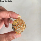 Picture Frame Locket Brass Steampunk Filigree Wishing Box Charm Pendants