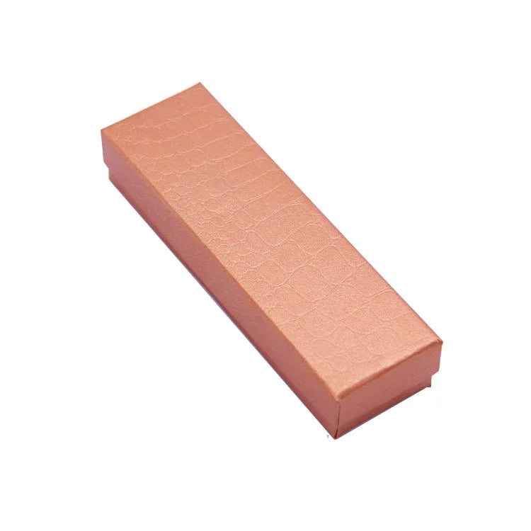 10 pcs Rectangle Cardboard Jewelry Box for Ring Necklace Bracelet Gift Storage