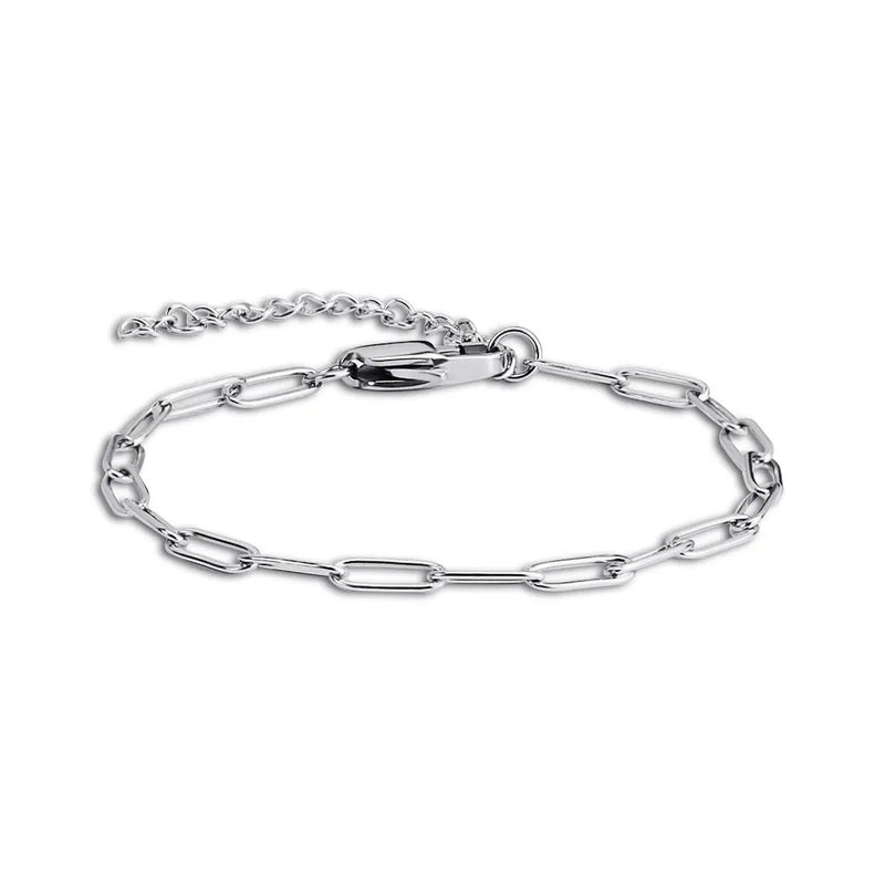 10 pcs Stainless Steel Chain Bracelet Set