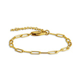 10 pcs Stainless Steel Chain Bracelet Set