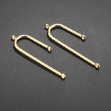 10 pcs Copper Rhodium Ear Hook Earrings Women DIY Jewelry Making