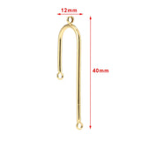 10 pcs Copper Rhodium Ear Hook Earrings Women DIY Jewelry Making