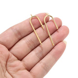 10 pcs Copper Rhodium Ear Hook Earrings Women DIY Jewelry Making