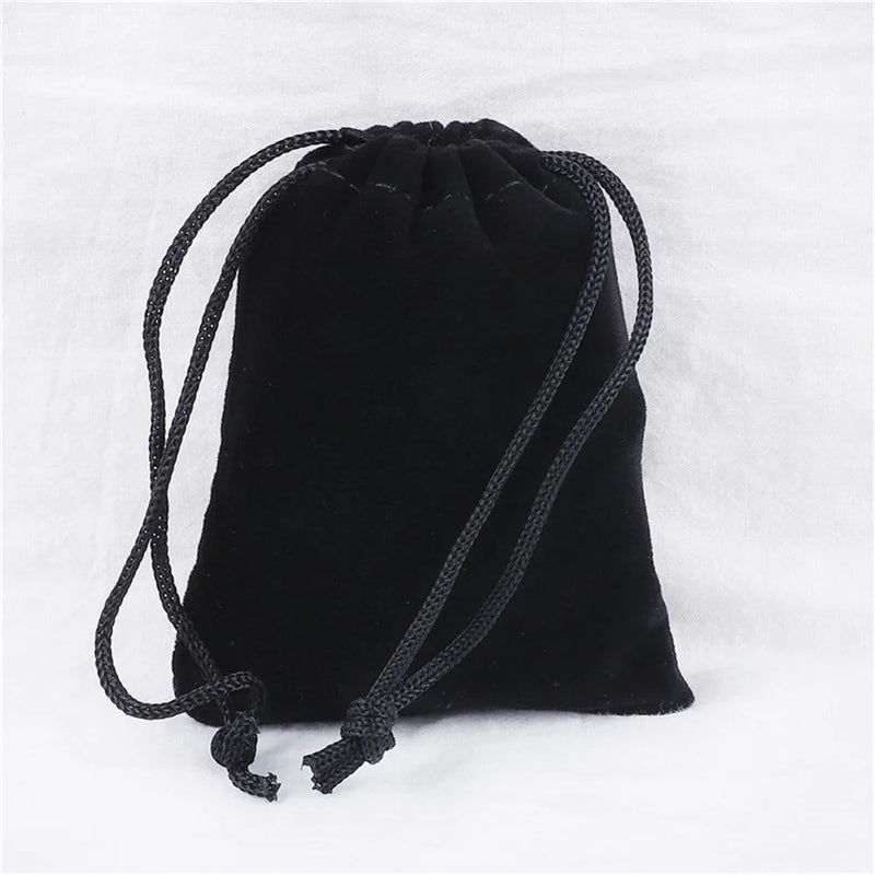 10 pcs High Velvet Pouches Drawstring Gift Bags Jewelry Packaging