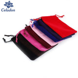 10 pcs High Velvet Pouches Drawstring Gift Bags Jewelry Packaging