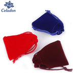 10 pcs High Velvet Pouches Drawstring Gift Bags Jewelry Packaging