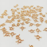 10 pcs Sailor Clasp Real 18k Plating Necklace/Bracelet Clasp