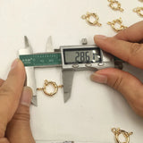 10 pcs 18k Plated Sailor Clasp 16mm/14mm Necklace Findings