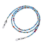 10pcs Rice Beads Face Cover Lanyard Strap Necklace For Women