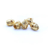 10 pcs Vintage Helmet Beads for Men Bracelet DIY Jewelry Making