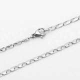 10 pcs/lot Stainless Steel Lacylike Necklace Chain 20'' 24''