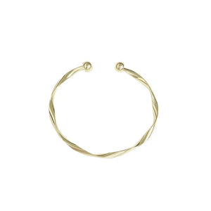 10 pcs/lot metal wave bangle cuff bracelet