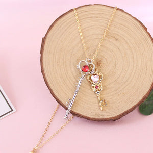 10 pcs/lot Card Captor Key Necklace