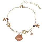 Enamel Moon Star Planet Charm Bracelet Lot of 10 pcs