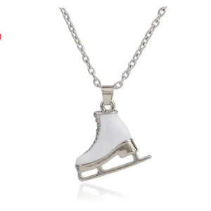Enamel Skates Necklace - Set of 10 Jewelry Items
